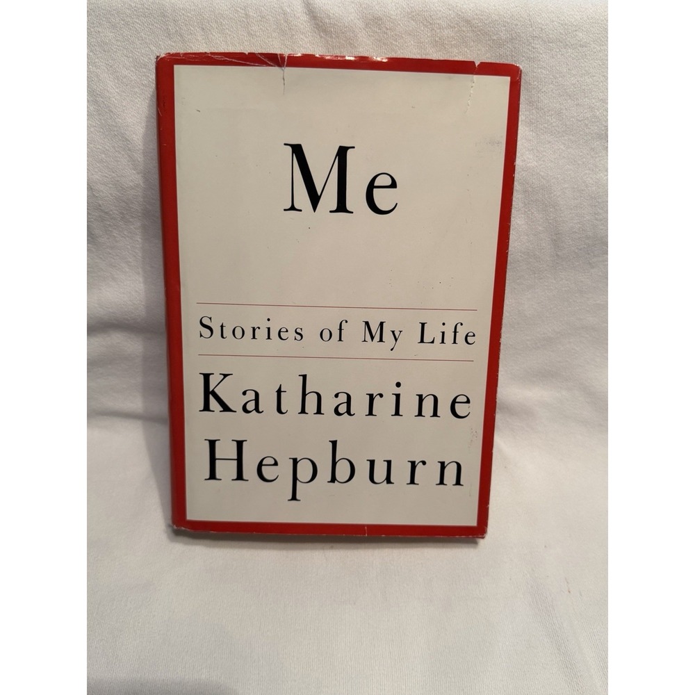Katharine Hepburn Me Stories of My Life 1991 Hardcover Autobiography Memoir